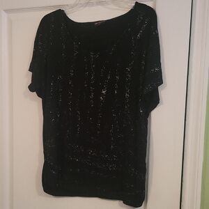 Elegant Black Women's Top